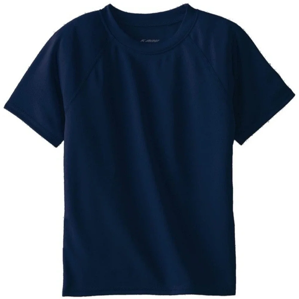 Kanu Surf Boys' Fiji UPF 50+ Sun Protective Rashguard Navy Blue Size S (8)